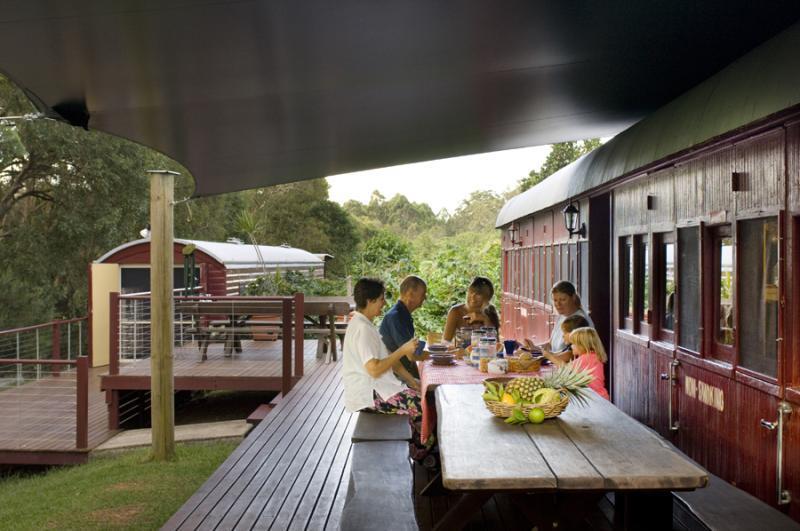 Glass House Mountains Ecolodge المظهر الخارجي الصورة
